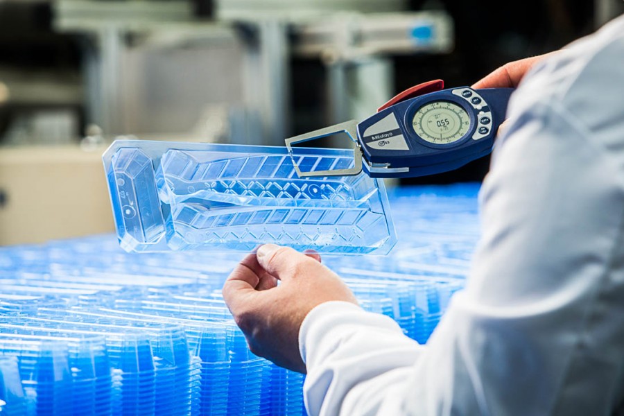 kwaliteitscontrole van kunststof producten